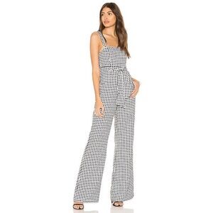 Likely Black and White Checkered Jumpsuit